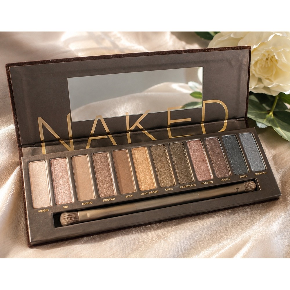 Urban Decay Naked OG Original Eyeshadow Palette Brush Discontinued Rare HTF